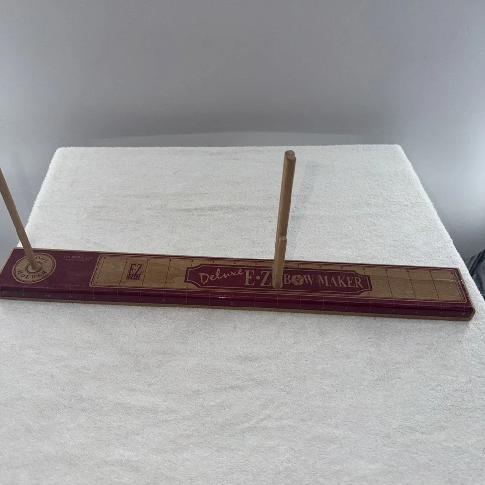 Deluxe EZ Bow Maker w/ Ribbon Spool Holder 21